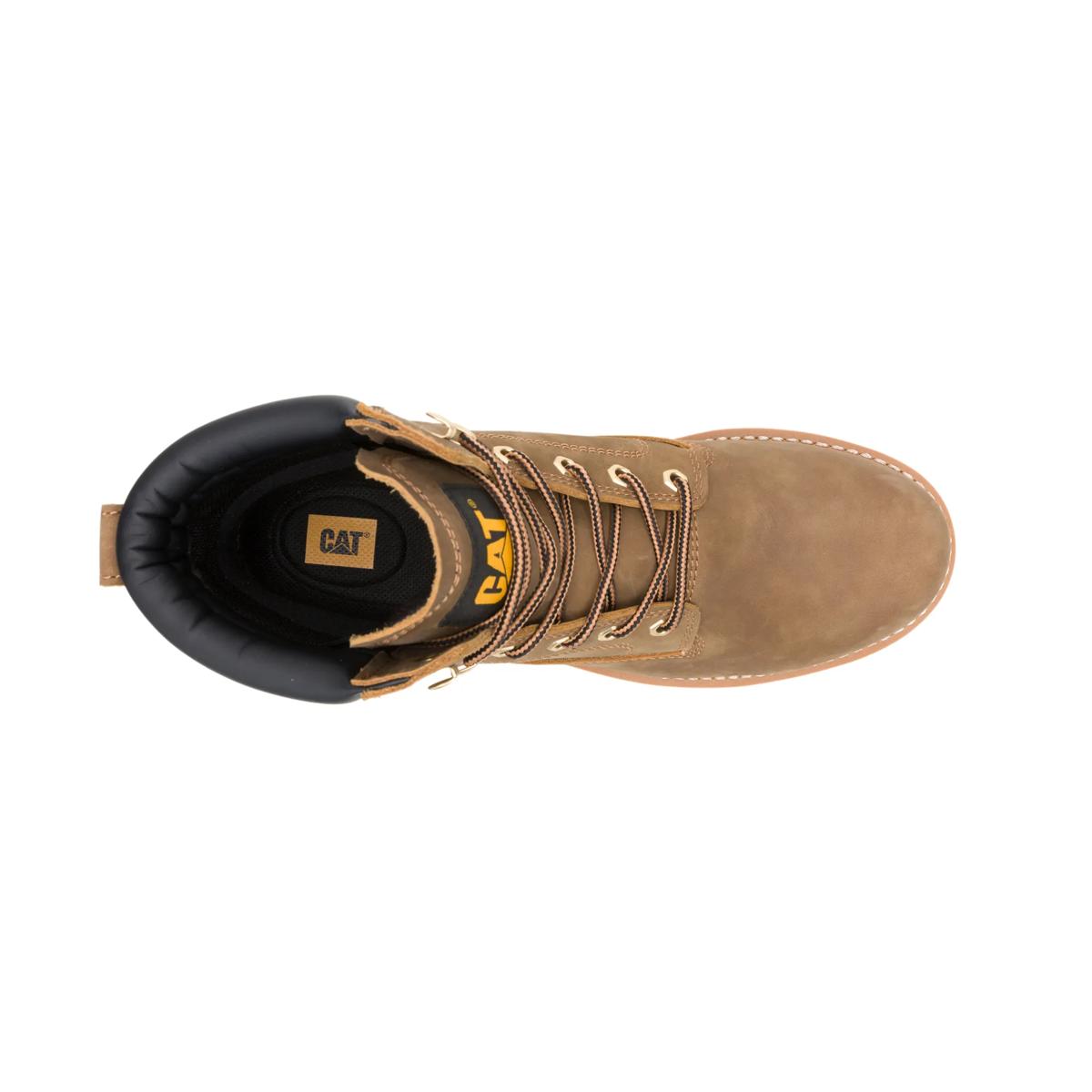 Cat Second Shift USA 6" Edición Especial Botas de Trabajo Caterpillar Impermeables con Punta de Acero para Hombres - Imagen 11