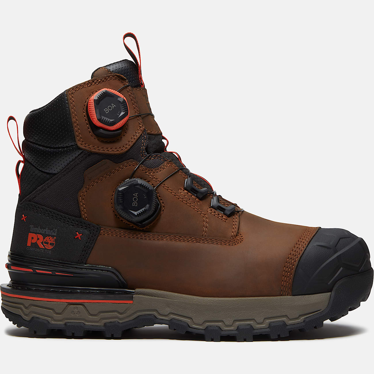 Timberland PRO® Boondock Ultralight 6" Botas de Trabajo con Sistema BOA® Impermeables con Punta Compuesta de Carbono para Hombres
