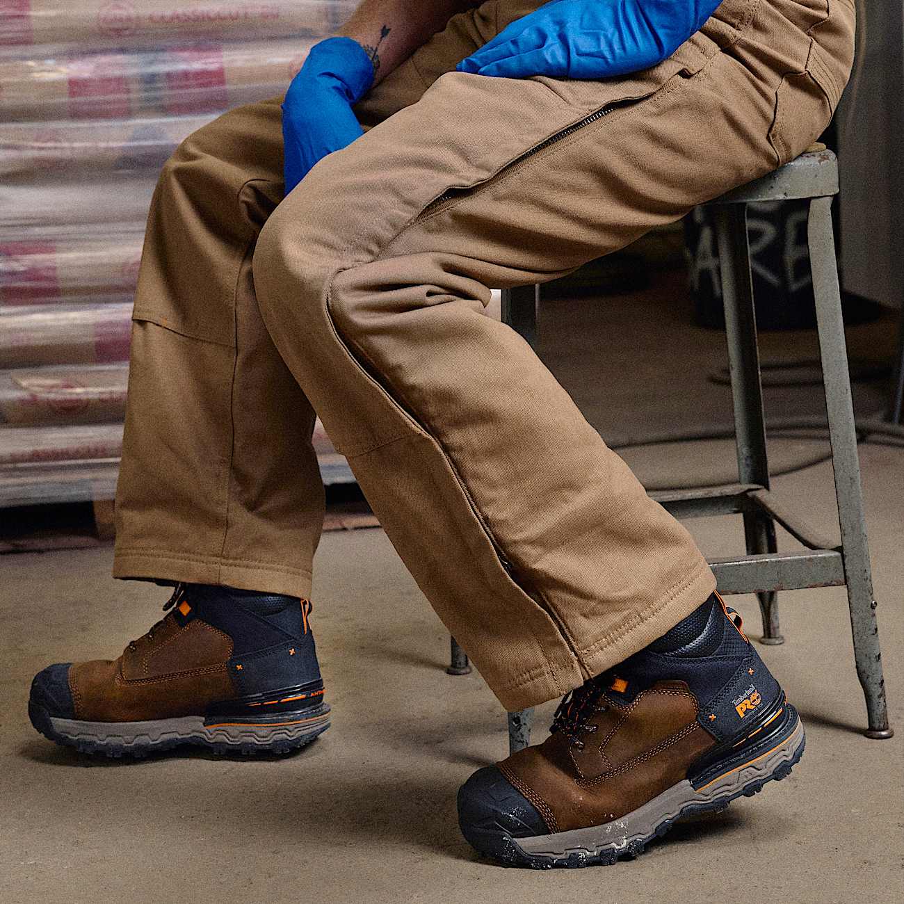 Timberland Pro Boondock Ultralight 6" Botas de Trabajo Impermeables con Punta Compuesta de Carbono para Hombres - Imagen 8