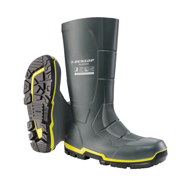 Dunlop Acifort MetGuard S5 Botas de trabajo con Punta y Plantilla de Acero Protección Metatarsiana y de Tobillo