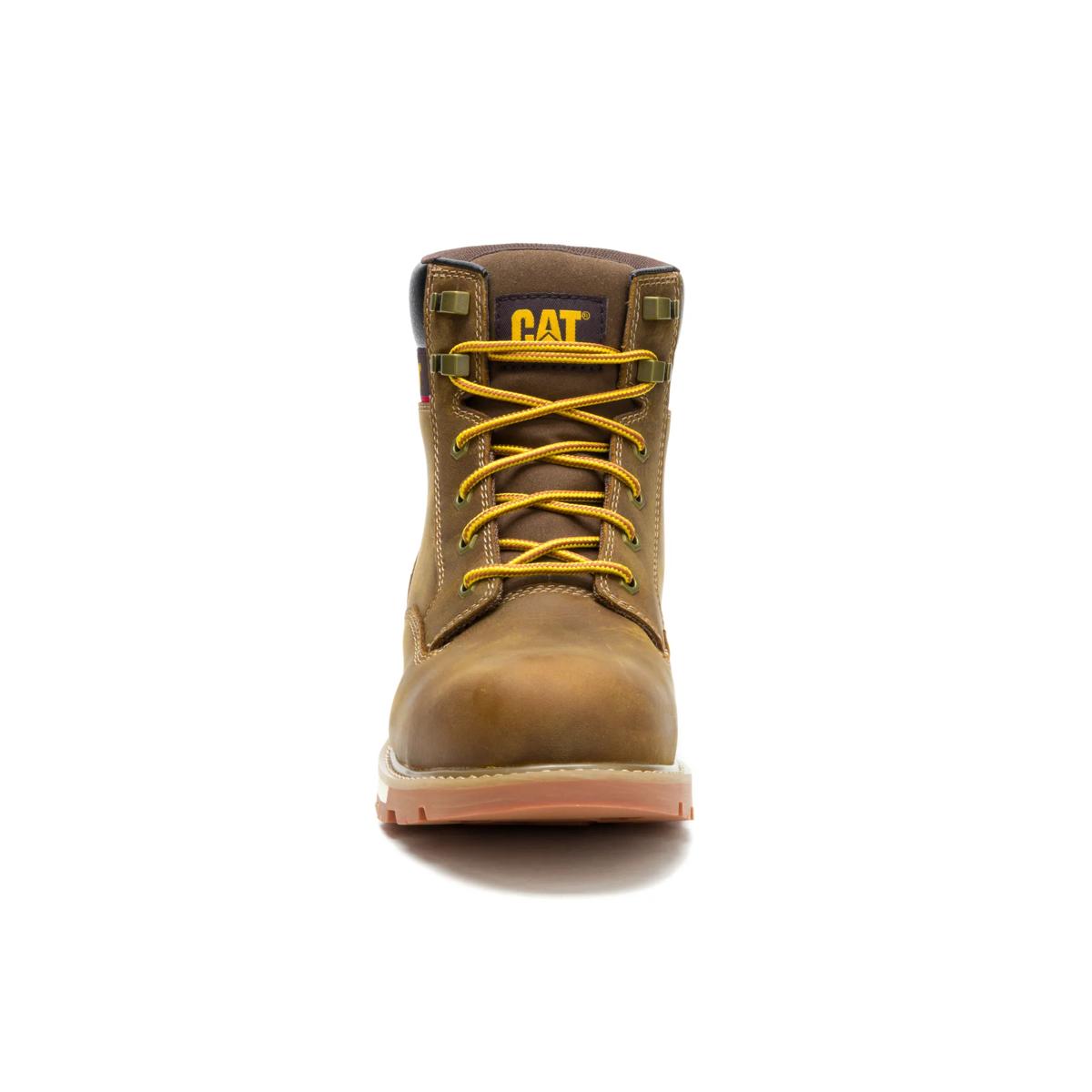 Cat 247 Botas de Trabajo Caterpillar de 6" Pulgadas con Punta de Acero para Hombres - Imagen 4