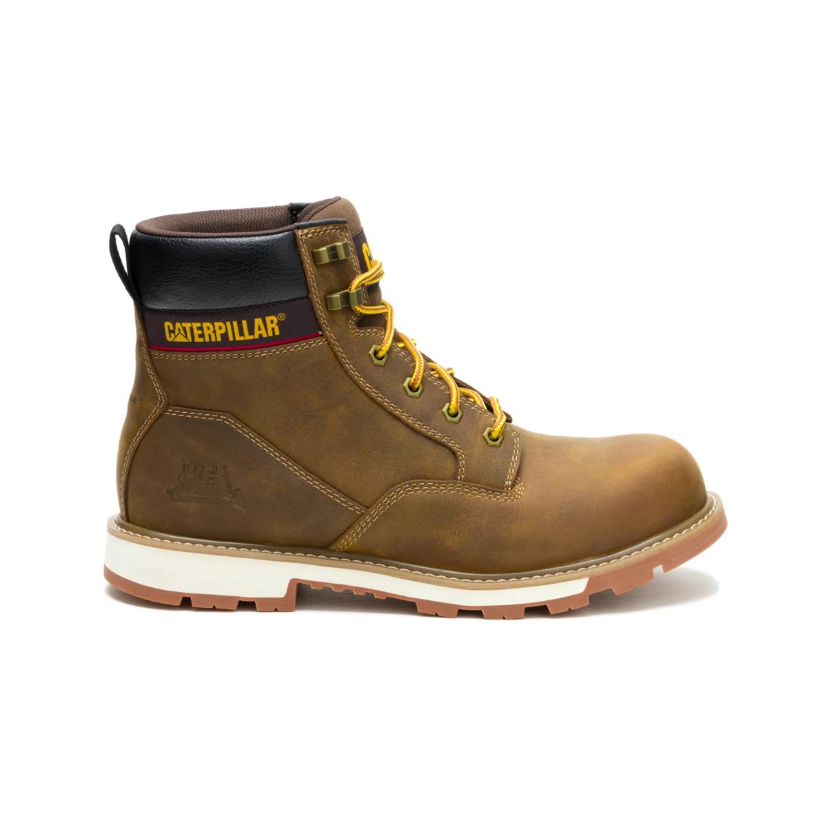 Cat 247 Botas de Trabajo Caterpillar de 6″ Pulgadas con Punta de Acero para Hombres