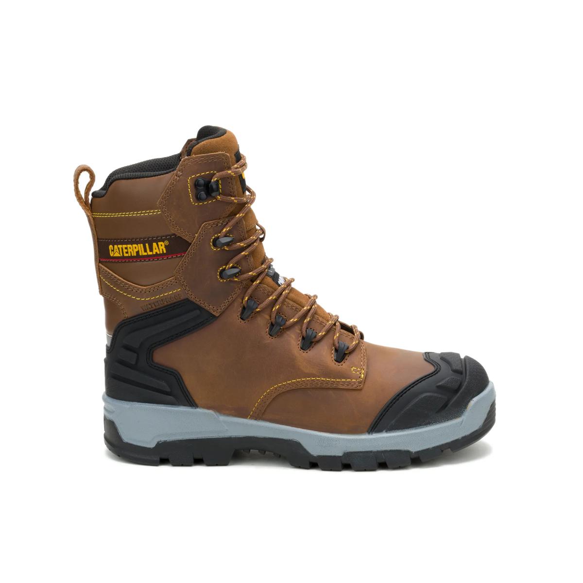 Cat Striver XL TX 8″ Botas de Trabajo Impermeables con Punta Compuesta de Carbono para Hombres