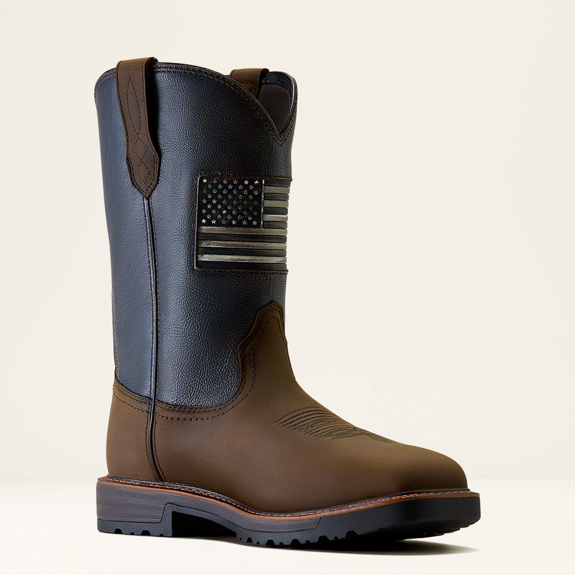 Ariat Work Activator Patriot Botas de Trabajo Impermeables con Punta de Acero cuadrada ancha para hombres - Imagen 6