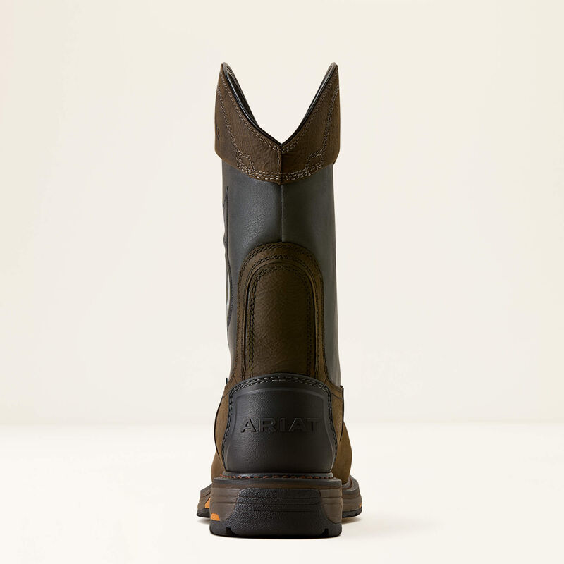 Ariat Work WorkHog Full Boar Botas de Trabajo Impermeables con Punta de Seguridad Cuadrada Ancha Compuesta de Carbono para Hombres - Imagen 5