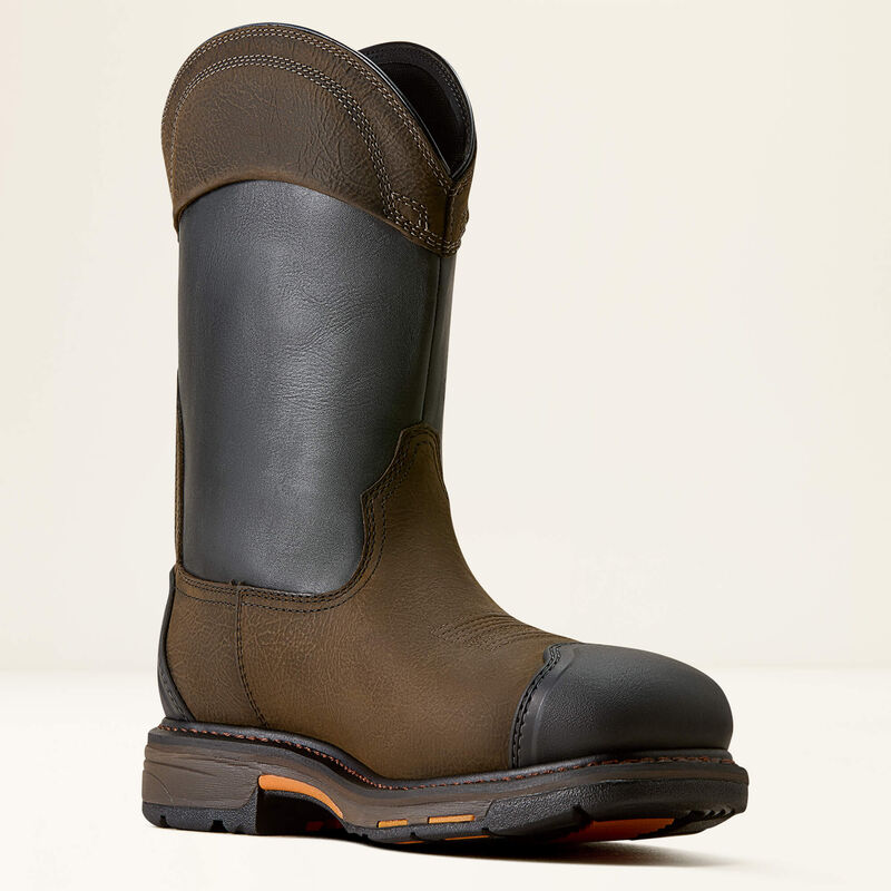 Ariat Work WorkHog Full Boar Botas de Trabajo Impermeables con Punta de Seguridad Cuadrada Ancha Compuesta de Carbono para Hombres - Imagen 6