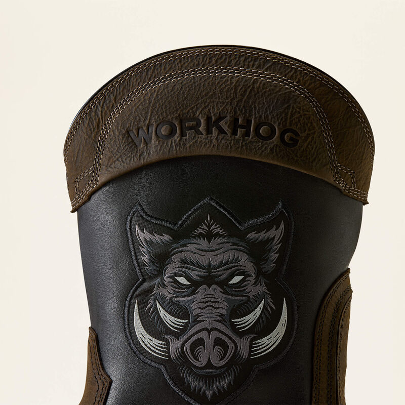 Ariat Work WorkHog Full Boar Botas de Trabajo Impermeables con Punta de Seguridad Cuadrada Ancha Compuesta de Carbono para Hombres - Imagen 7